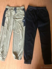 chlapecké tepláky a fleesové pyžamo vel. 158-164