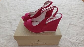 Dámské sandály na klínku/ platformě Jenny fairy