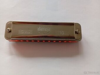 Retro fukací harmonika Piccolo G dur Delicia