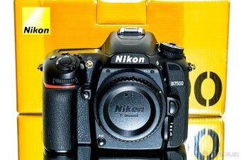 Nikon D7500 3 tis exp. STAV NOVÉHO zár 07/2026