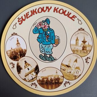 Prodám kulatou pohlednici ŠVEJK Jaroslav Kerles