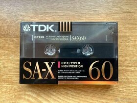 Audio kazeta TDK SA-X60 - 1