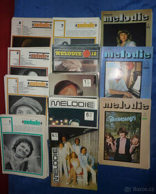 Prodám časopisy Melodie - 1976/1988 prodej po kusech 