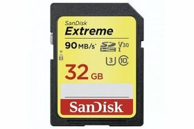 SanDisk SDHC 32GB Extreme Plus 90MB/s Class 10 UHS-I U3 V30