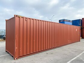 Lodní kontejner 40' HC RAL3009 nový Praha č.2 BEZ DOPRAVY