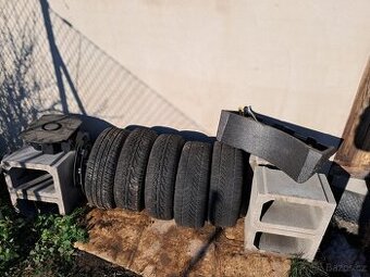 4x zimáky185/60R14 + rezerva + extra - 1