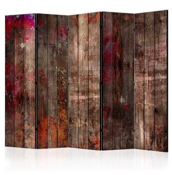 Zástěna / 2ks Paraván WOOD Stained 225x172cm