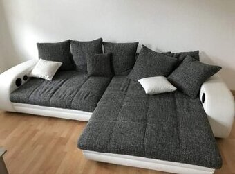 velká Nerozkládací sedací souprava Led podsvícením Bluetooth