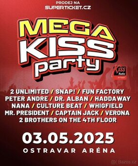 MegaKissParty Ostrava