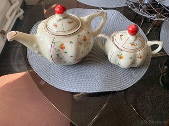 Porcelan konvička s cukrenkou Ditmar Urbach