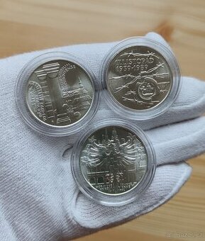 Stříbrné pamětní mince Československa