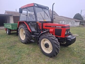 Zetor 5340 + třístranný sklápěč Molčík EDK 3000