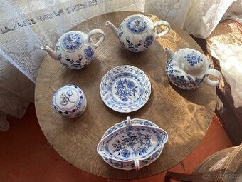 Porcelánové nádobí Zweibelmuster - 1