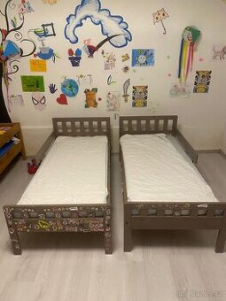 Dětská postel 2x 160x70 i s matraci