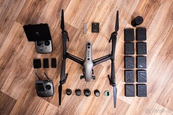 DJI Inspire 2 + RAW + Objektivy