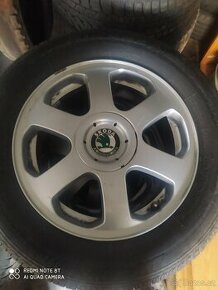 Prodám alu kola 5x100 r15 ze škoda octavia I