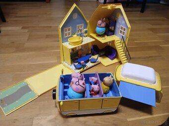 Peppa Pig domeček a karavan - 1