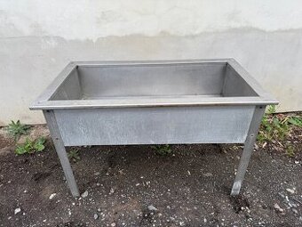 Velký nerezový gastro dřez - 1