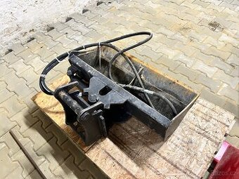 Naklápěcí svahovka ms01/ hydraulicky naklápěná lžíce 80 cm