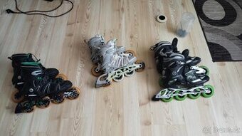 Kolčkové brusle K2 vel. 39.5, 46, 45