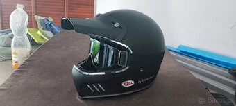 Enduro retro vintage moto helma nová