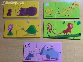 Djeco  puzzle duo - máma a mláďátko