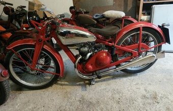 Jawa 175 Special 1935 serie hned po Villiersce