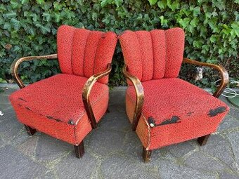 2 x křeslo U.P. ZÁVODY HALABALA - cena uvedena za obě