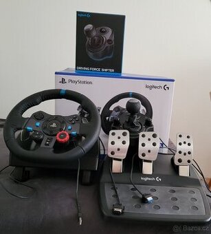 Herní volant Logitech G29 s pedály a řadící pákou