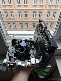 Základ PC bez zdroje, skříně a disku