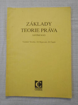 Základy teorie práva - Policejní akademie ČR 1994