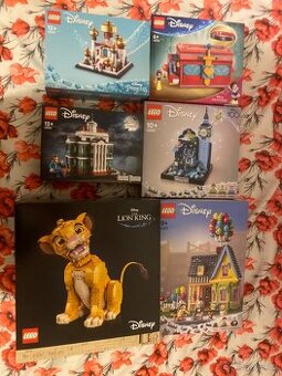 Lego 40613 43276 40521 43232 43247 43217 nové, Nerozbalené