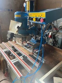 pneumatická vrtačka Hettich Bluemax 8FS + čelní vrtání