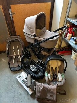 Kombinovaný kočár Abc design salsa 4+isofix+příslušenství