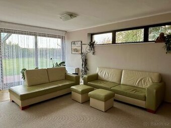 Kožená sedací souprava