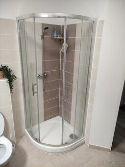 Sprchový kout Ravak 80x80, plus vanička kování komplet