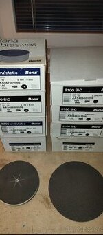 Brusné kotouče Bona na suchý zip