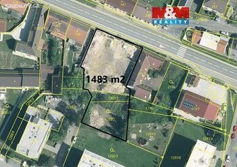 Prodej pozemku k bydlení, 1483 m², Katovice