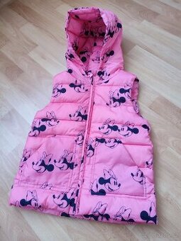 Dívčí teplá vesta Mickey Minnie