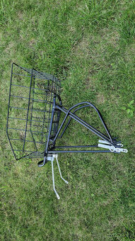 nosič na kolo a košík