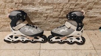 Dívčí kolečkové brusle OXELO vel: 29-32