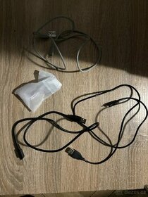 USB kabely a nové nabíječky
