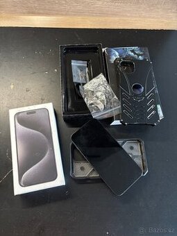 Apple iphone 15 pro max titanium black 256GB - 1