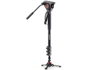 Manfrotto - Monostativ, trojnožka, fluidní hlava švenkpáka