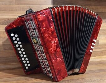 Heligonka (harmonika,akordeon) Weltmeister Meteor, C-F