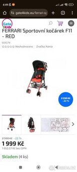 FERRARI KOČÁREK