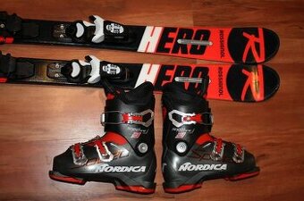 lyže Rossignol Hero Multievent 110 cm , lyžaky nordica