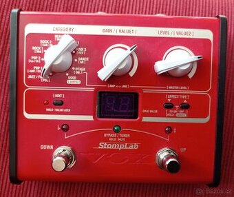 Baskytarový, Japonský multiefekt efekt VOX StompLab 1B