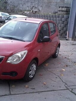 opel agila 1.0,48kw,r.v.11-09,156000km.