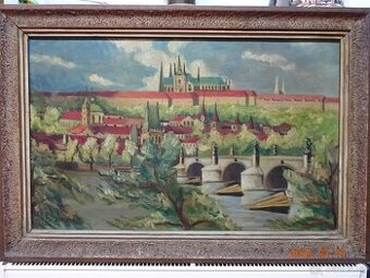 Obraz Praha - A. Moravec prodám